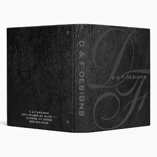 Classeur Cuir noir de Digitals