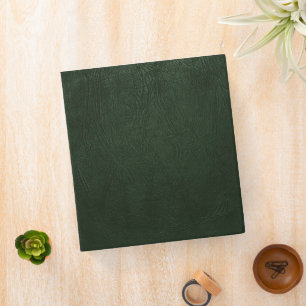 Classeur Cuir vert, Texture en cuir, Arrière - plan en cuir