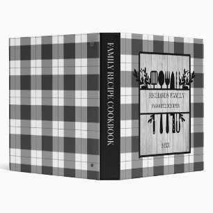 Classeur Cuisine de campagne rustique Recettes familiales P