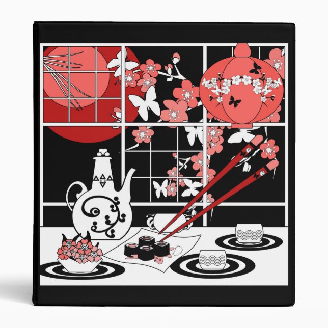 Classeur Cuisine japonaise (Devant)