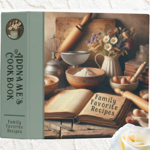 Classeur Cuisine rustique Vintage