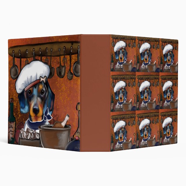Classeur Cuisiniers Teckel (Arrière-plan)