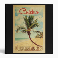 Culebra Palm Tree Vintage voyage