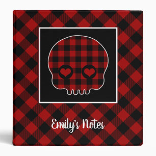 Classeur Cume Buffalo Plaid Crull personnalisé