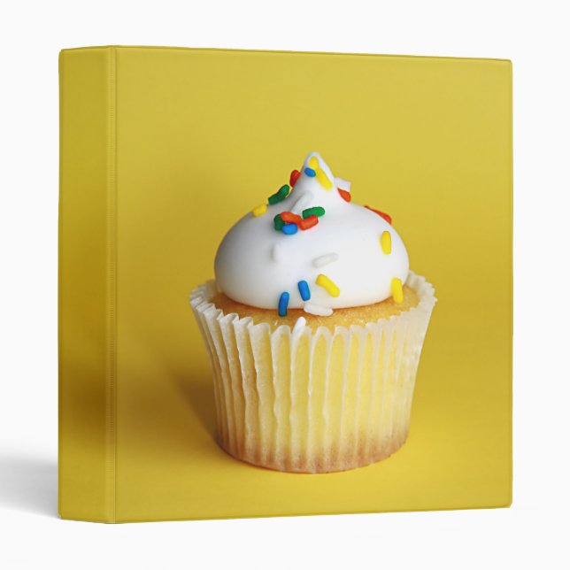 Classeur Cupcake (Devant/Côté)