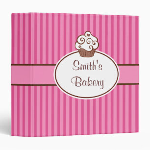 Classeur Cupcake personnalisé rétroactif