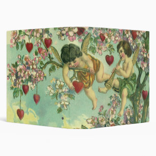Classeur Cupidons de la Saint-Valentin victorienne Arbre cœ
