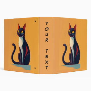 Classeur Curieux chat
