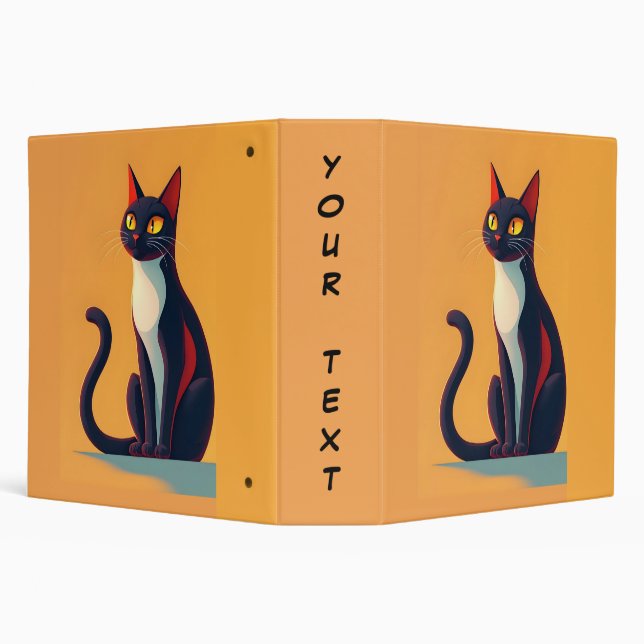 Classeur Curieux chat (Arrière-plan)