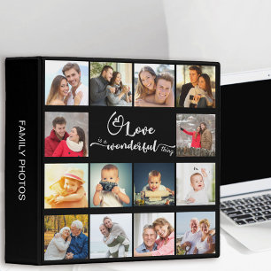 Classeur Custom 18 Photo Collage L'amour est une chose merv