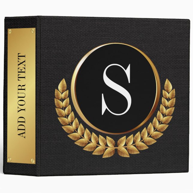 CLASSEUR CUSTOMISÉ - CARNET (Devant/Côté)
