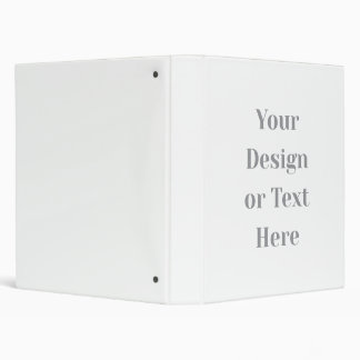 Classeur Customizable Your Design or Text Here Personalized