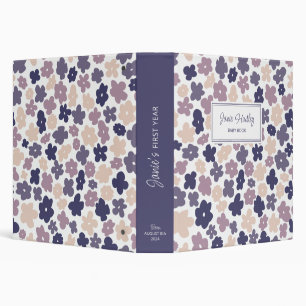 Classeur Cute Boho Daisy Baby Photo Book