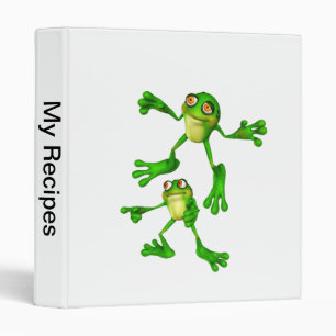 Classeur Cute Froggy verte
