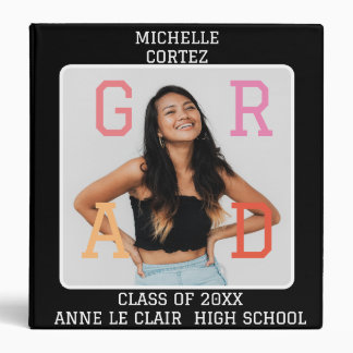 Classeur CUTE GIRLY black GRADUY Album photo