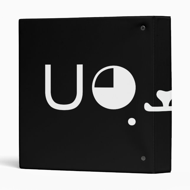 Classeur Cute Kawaii Chien Chien Chien Chien Chien Japonais (Dos/côté)