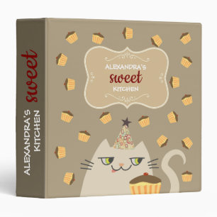 Classeur Cute Kitchen Recettes Livre de cuisine