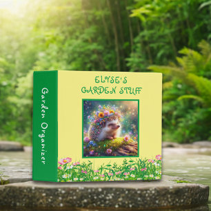 Classeur Cute Whimsical Personnalisé Organisateur de Jardin