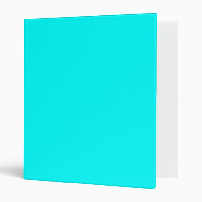 Classeur Cyan Avery (Devant/intérieur)