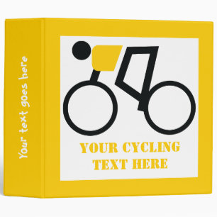Classeur Cycliste à vélo sur mesure