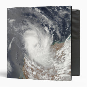 Classeur Cyclone Dominique outre du rivage d'Austra