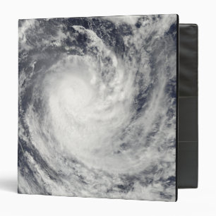 Classeur Cyclone Rene au-dessus de l'océan de South Pacifi