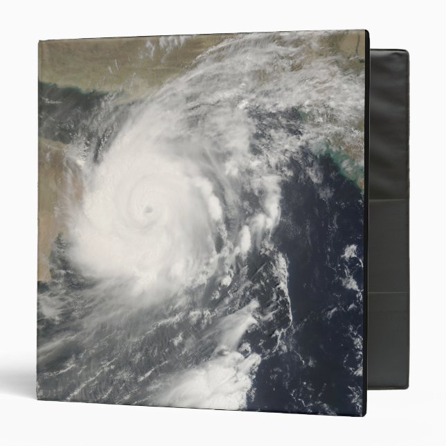 Classeur Cyclone tropical Gonu en mer d'Oman (Devant/Intérieur)