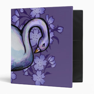 Classeur Cygne pourpre Fleur du lac Swans Swans