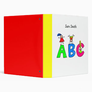 Classeur d'ABC - votre nom de Childs