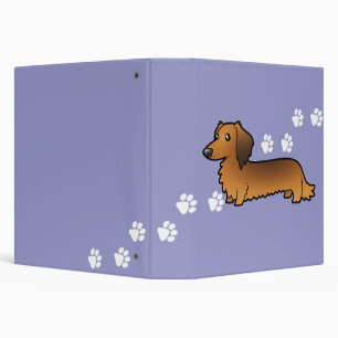 Classeur Dachshund (longhair)