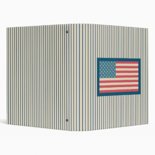 Classeur d'album à drapeau américain