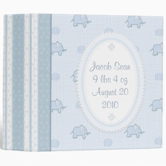 Classeur d'album à éléphant de bébé