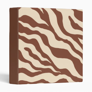 Classeur d'album à impression de zèbre