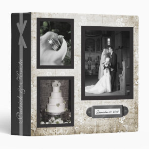 Classeur d'album au mariage de Krista