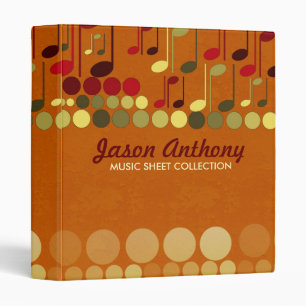 Classeur d'album de collection de feuilles de note
