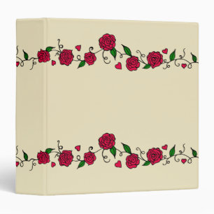 Classeur d'album de découpage Rose