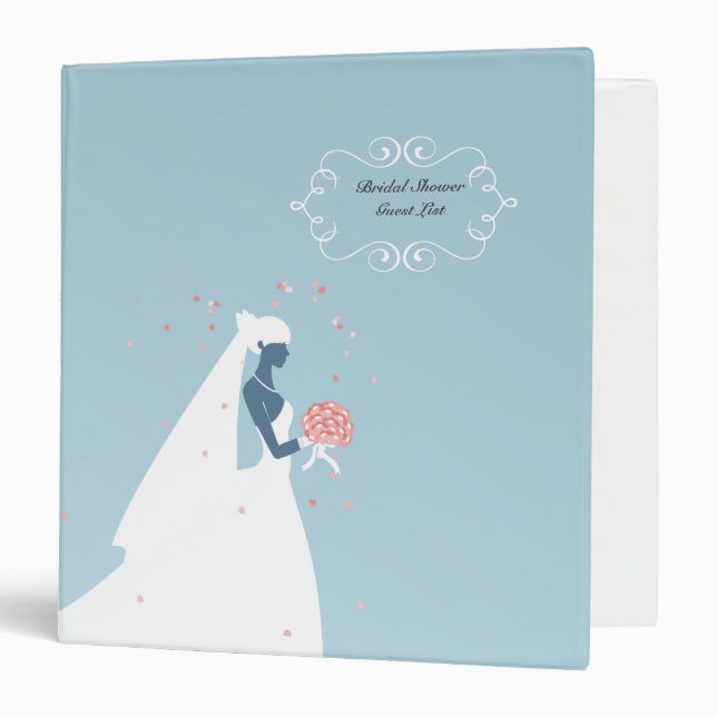 Classeur d'album de mariage (Devant/Intérieur)