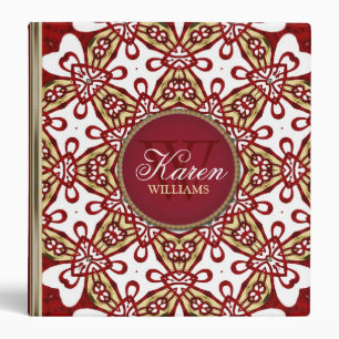 Classeur d'album de motifs floraux Batik