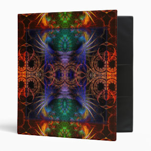 Classeur d'album de totem d'artiste fractal
