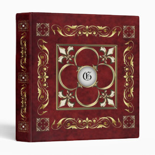 Classeur d'album d'Emperor Fleur De Lis Rosewood