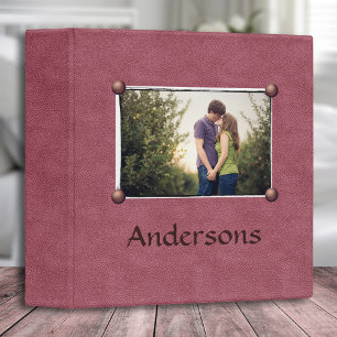Classeur d'album photo famille   Magenta