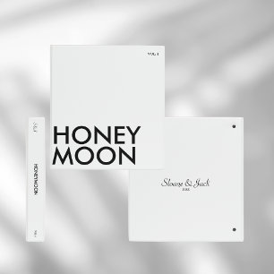 Classeur d'album photo Lune de miel Noir sur B