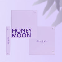 Classeur d'album photo | Lune de miel | Violette l