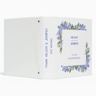 Classeur d'album photo mariage de script simple