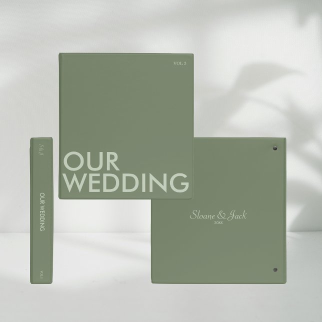 Classeur d'album photo | Notre Mariage | Taille fo (Créateur téléchargé)