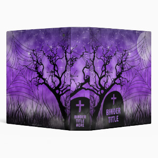 Classeur d'album Web Starry Purple Ghoulish Goth