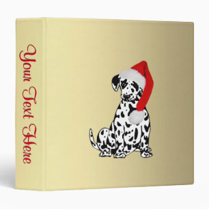 Classeur Dalmatie de Noël