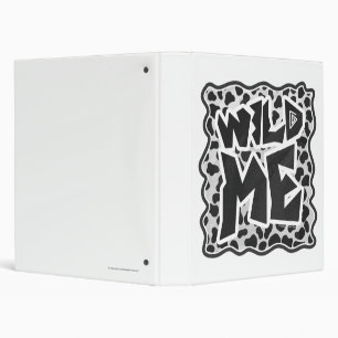 Classeur Dalmatie noir et blanc avec moi sauvage
