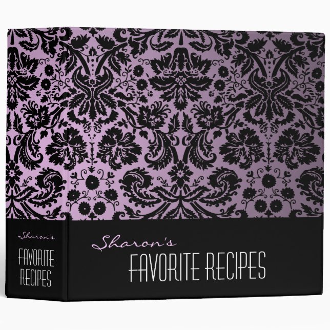 Classeur Damask Custom 2" (Devant/Côté)