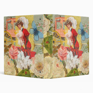 Classeur Dame victorienne femme élégante riche illustration